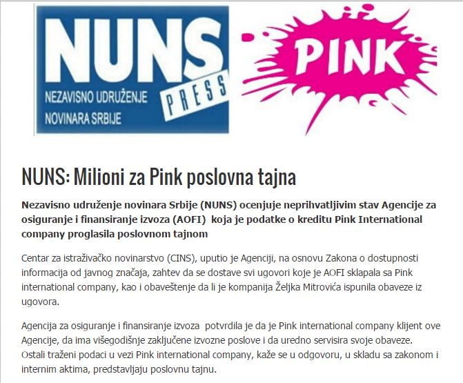 pink nuns