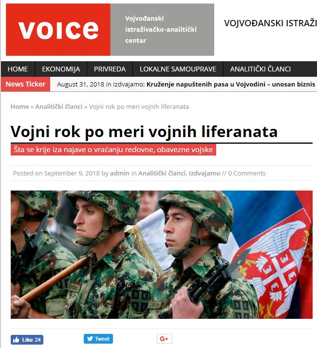 voice vojni rok