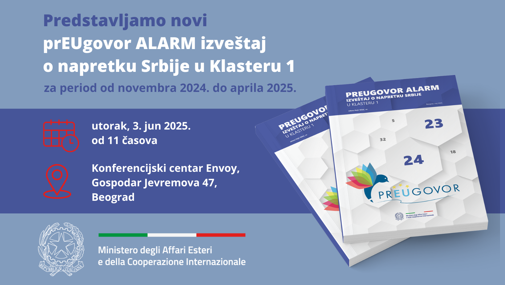 PREUGOVOR najava 3. jun