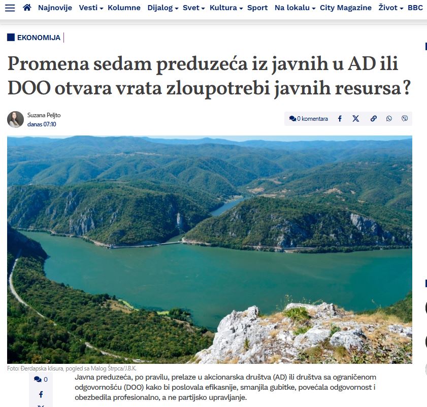 danas 5. avgust 2025 ad doo