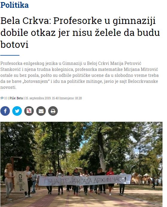 bela crkva danas