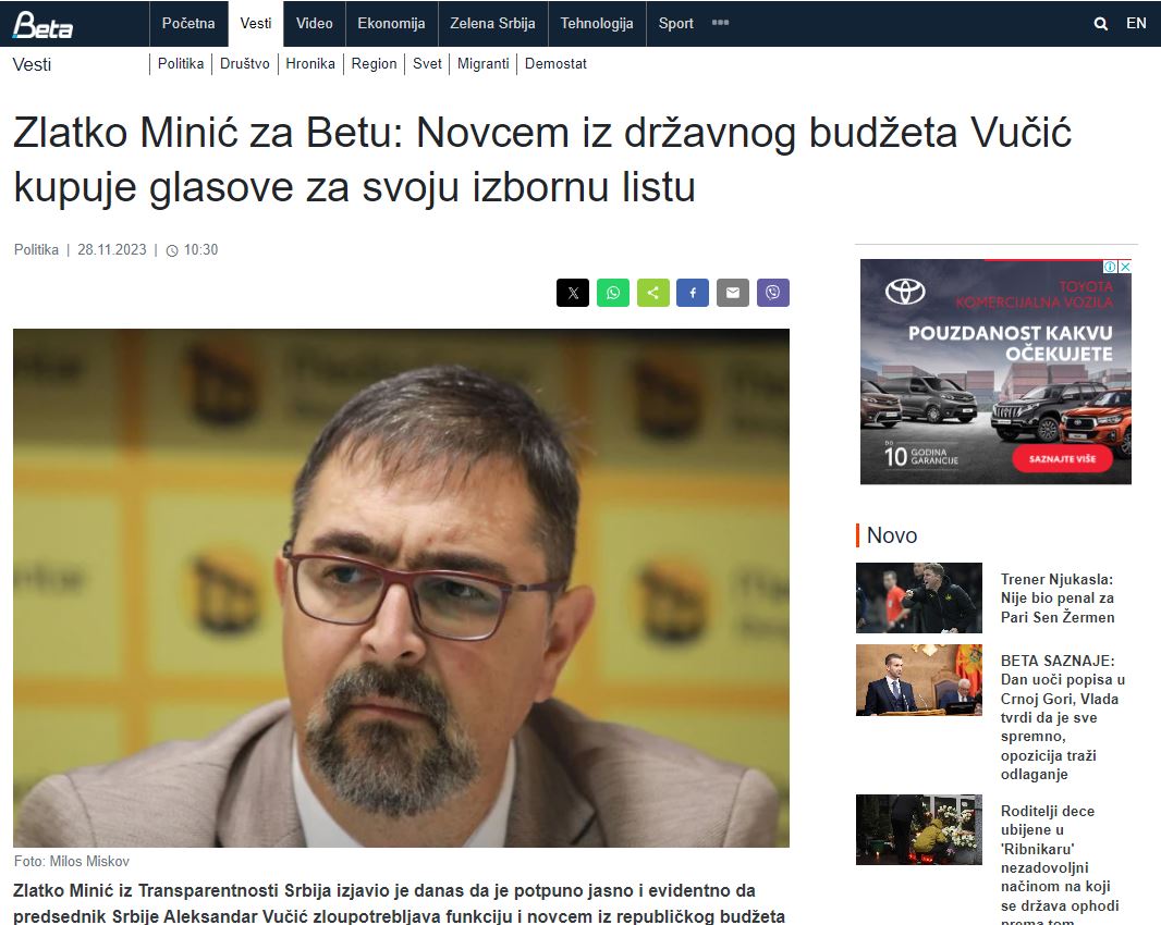 beta minic vucic