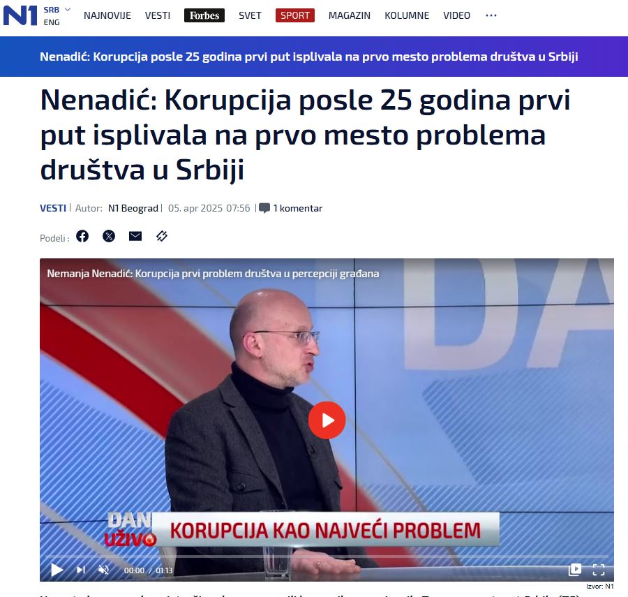 nn n1 dan istrazivanje
