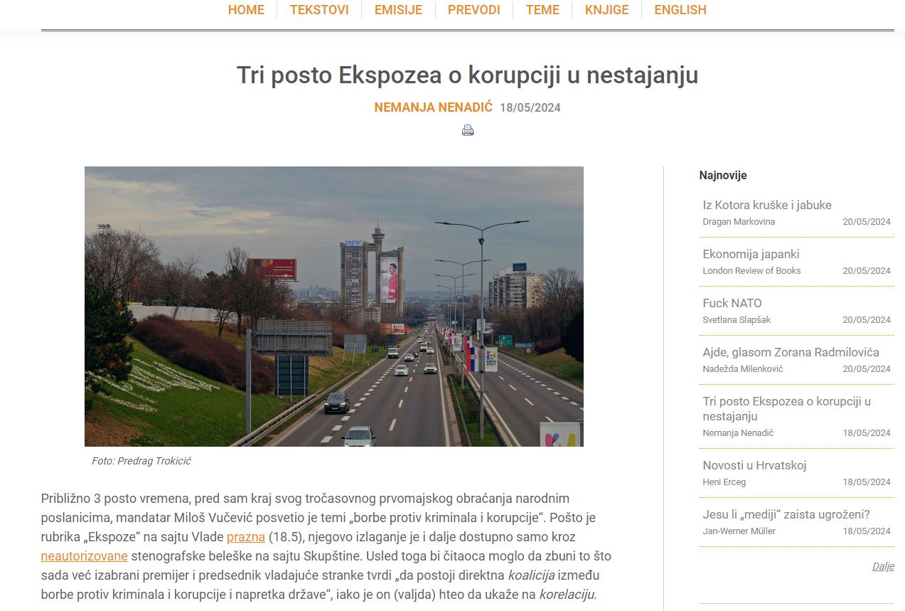 nn pešanik tri posto