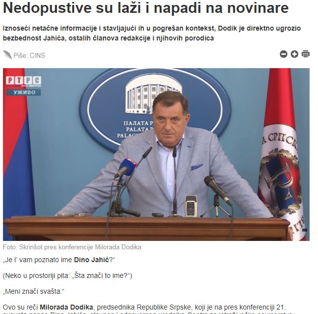 CINS Dodik