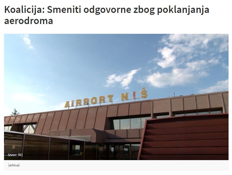 aerodrom niš