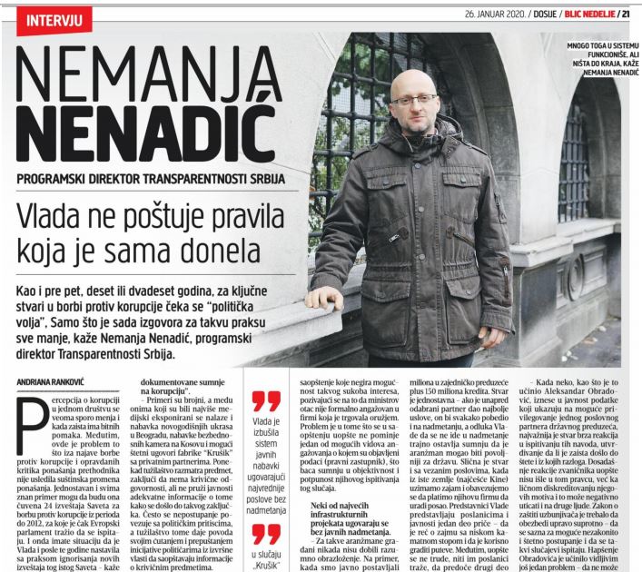 blic nemanja intervju