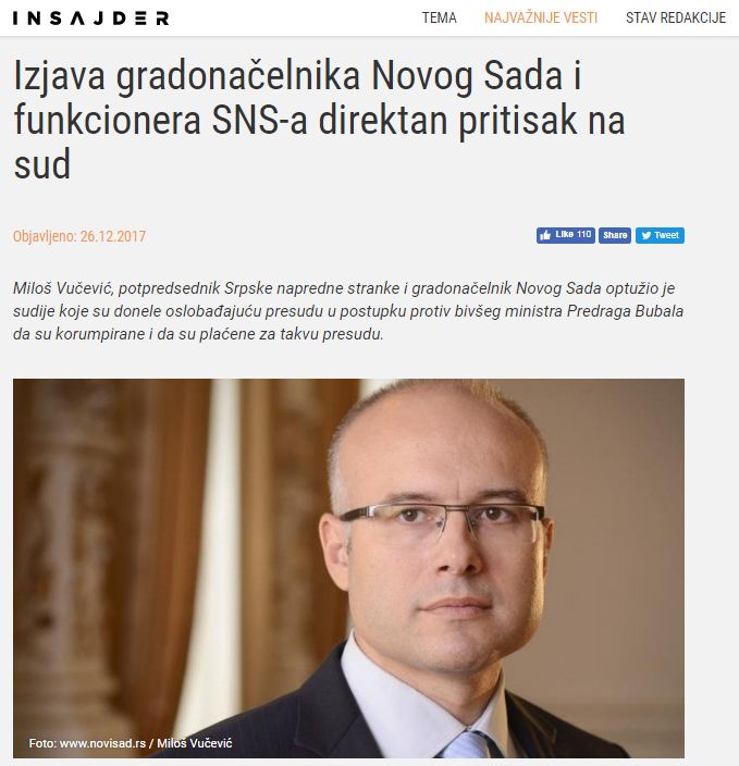 vucevic sudije